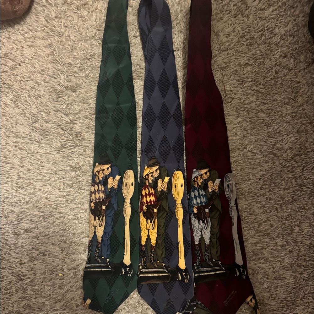 Bundle of 3 normal Rockwell ties